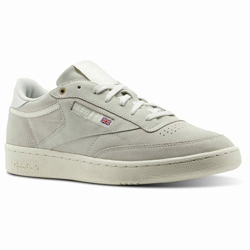 Tenisi Reebok Club C 85 Montana Cans Collaboration Dama Gri Romania UX4067KX